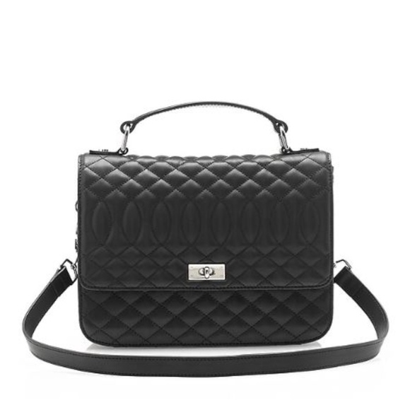 J. Crew Handbags - J.Crew Quilted Edie Purse Bag 100% Leather Handbag